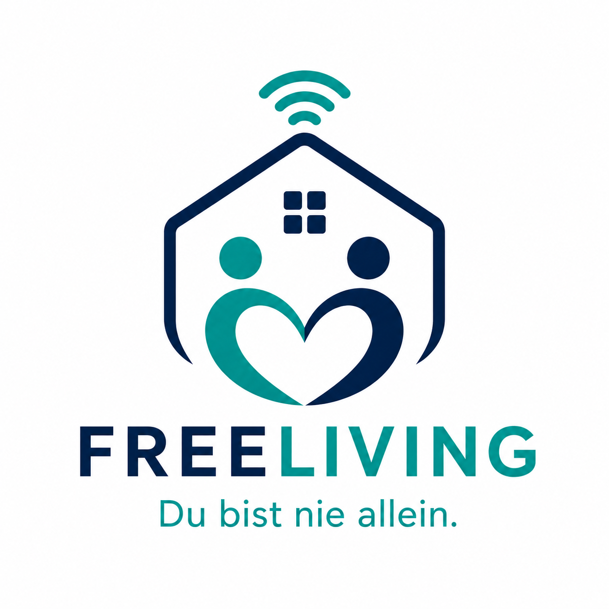 Logo vertikal (weißer Hintergrund) – FreeLiving Logo Vorschau
